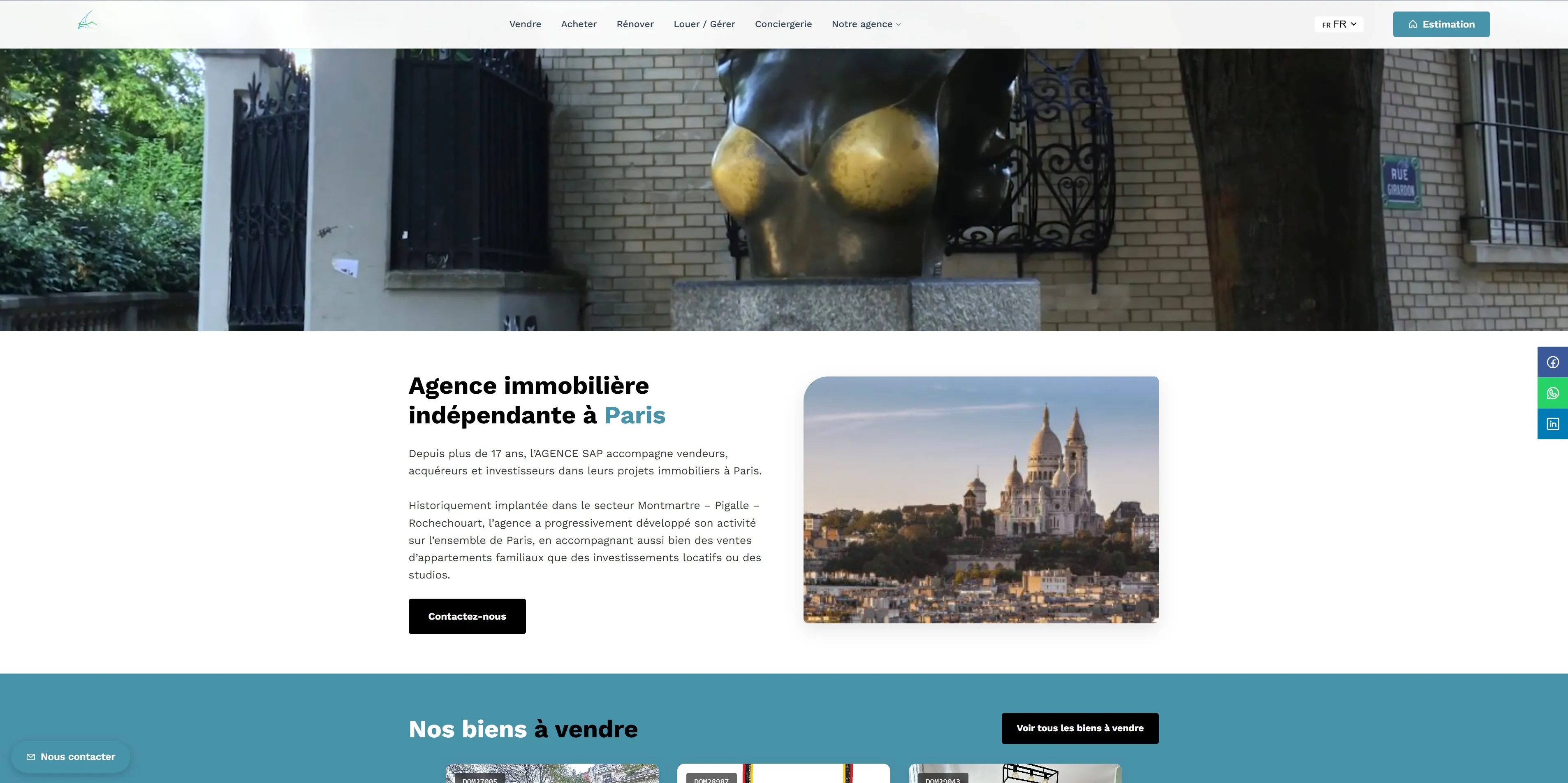 Son Logement A Paris